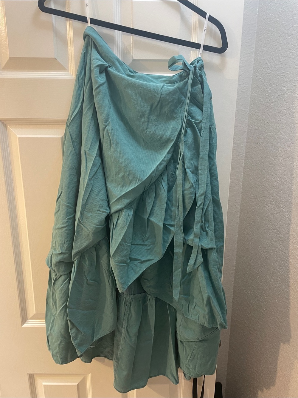Women's Teal Tiered Wrap Skirt - Lulu’s